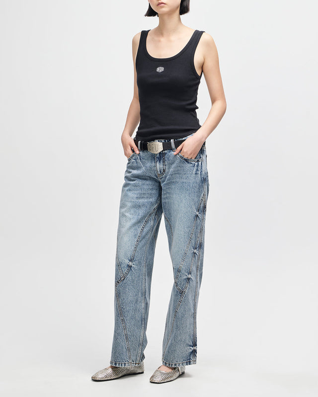 Tanque June Shield - Negro