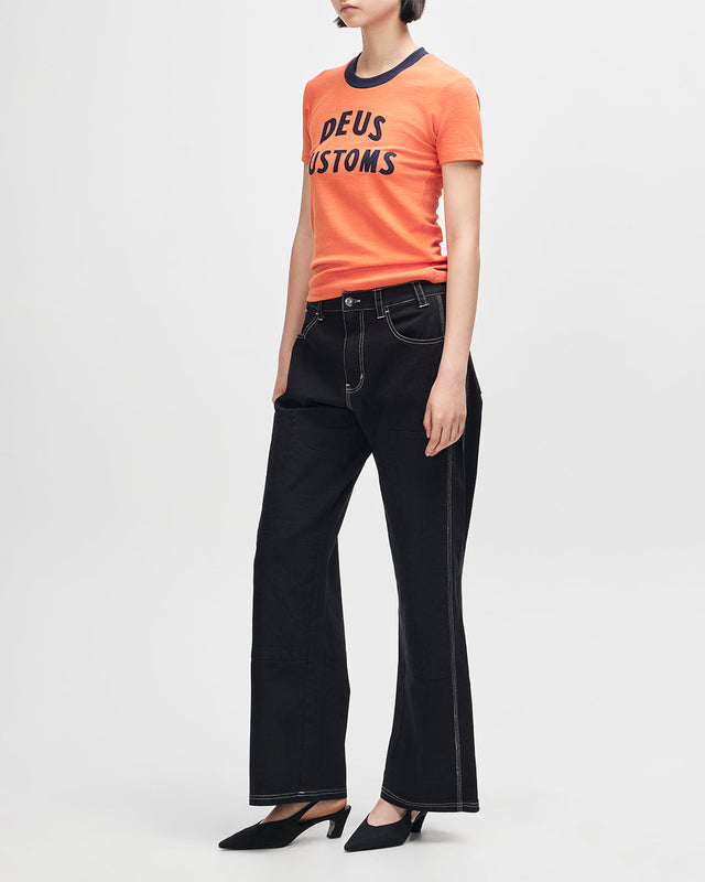 Camiseta HeLeNe - Naranja llama
