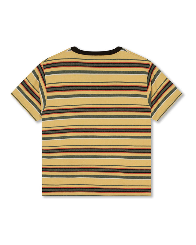 D262UTS230-Forecourt-Stripe-Tee-Yellow