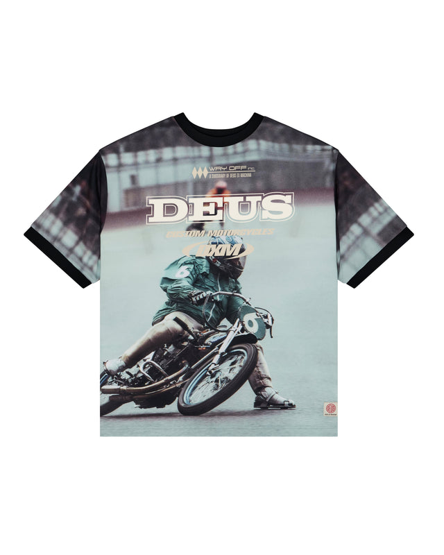 Deus Ex Machina - Enduro Photo Short Sleeve Jersey - Brown