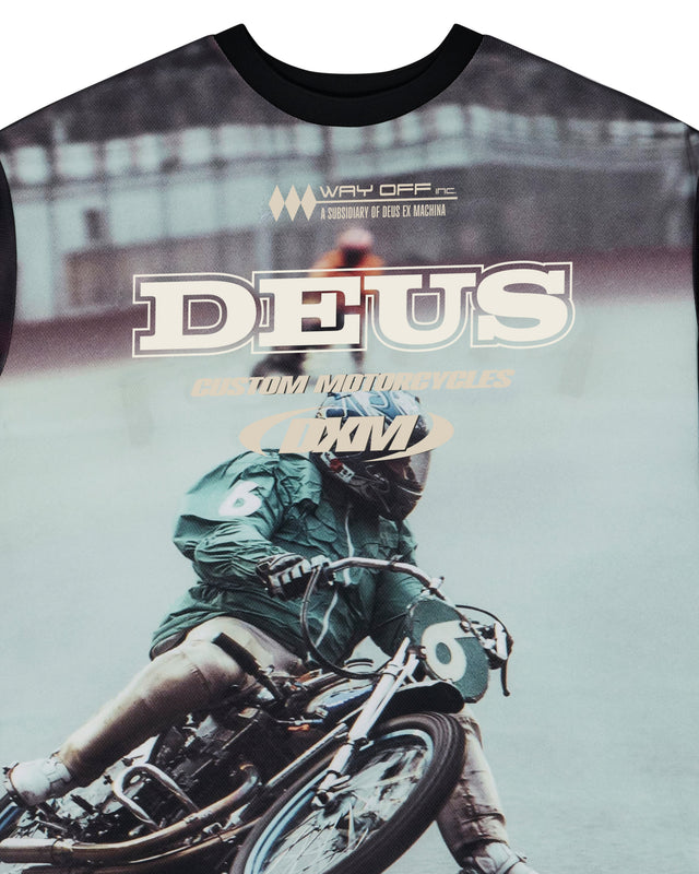 Deus Ex Machina - Enduro Photo Short Sleeve Jersey - Brown