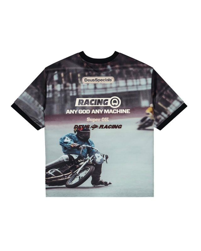 Deus Ex Machina - Enduro Photo Short Sleeve Jersey - Brown