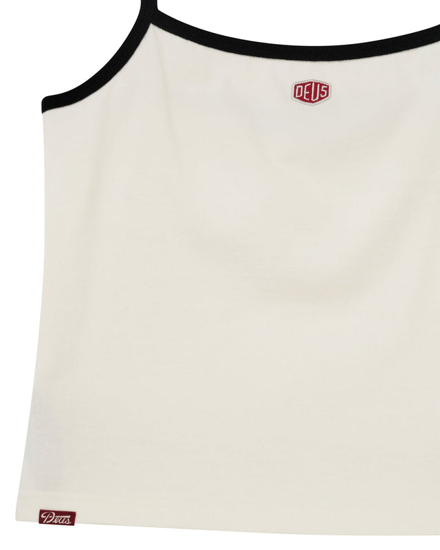 W. Shield Piper Tank - Ivory