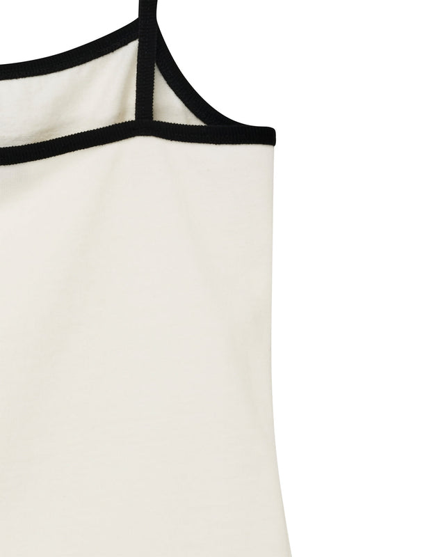 W. Shield Piper Tank - Ivory