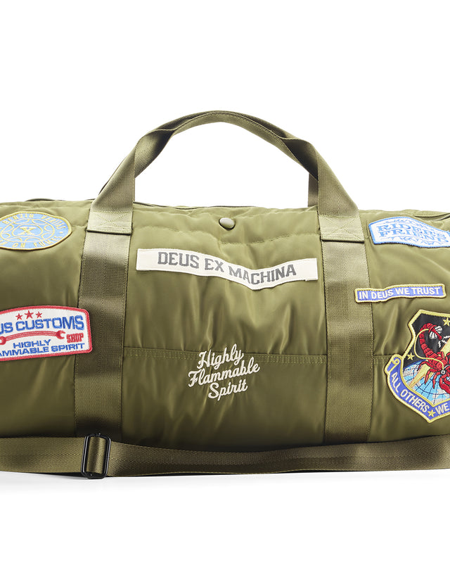 Monty Duffle Bag - Olive Green