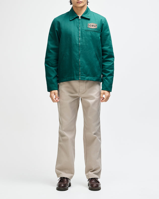 Earls Work Jacket - Racing Green