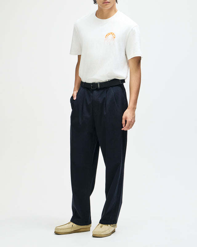 Otto Pleated Pant - Black