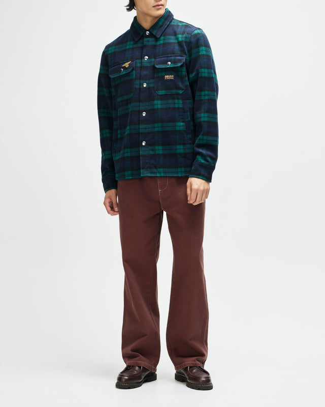 Maxwell Check Shirt - Green Check
