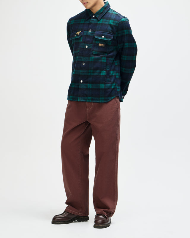 Maxwell Check Shirt - Green Check