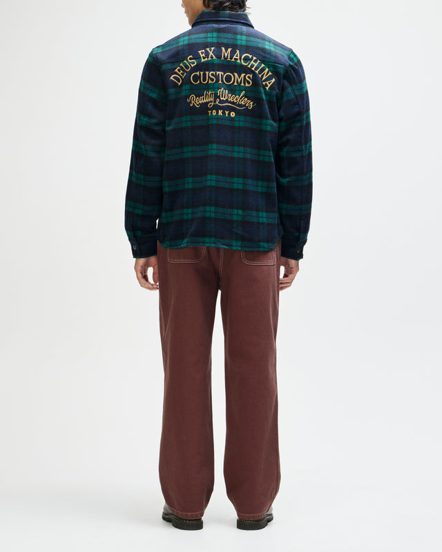 Maxwell Check Shirt - Green Check