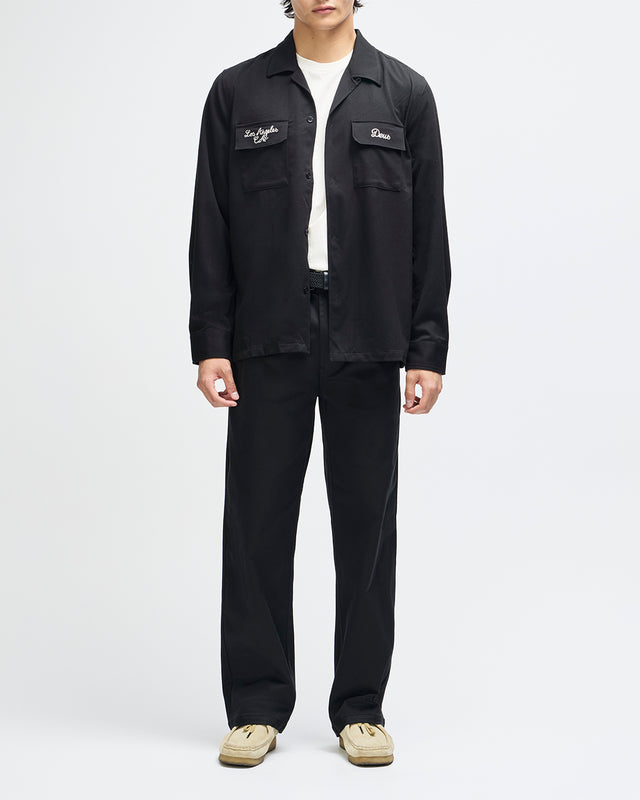 Forbidden Fruit Bowling Shirt - Black