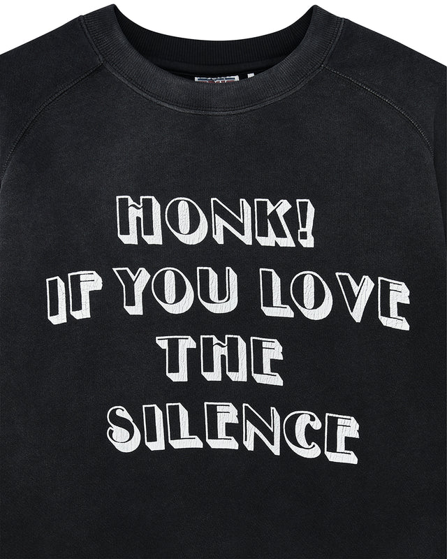 Honk! Crew Neck - Black Beauty