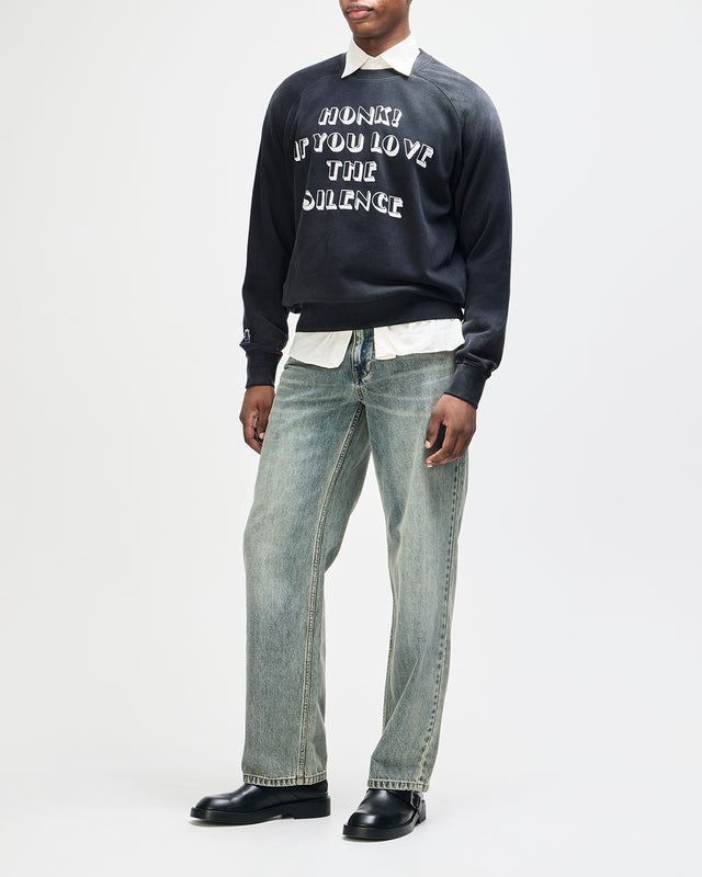 Honk! Crew Neck - Black Beauty
