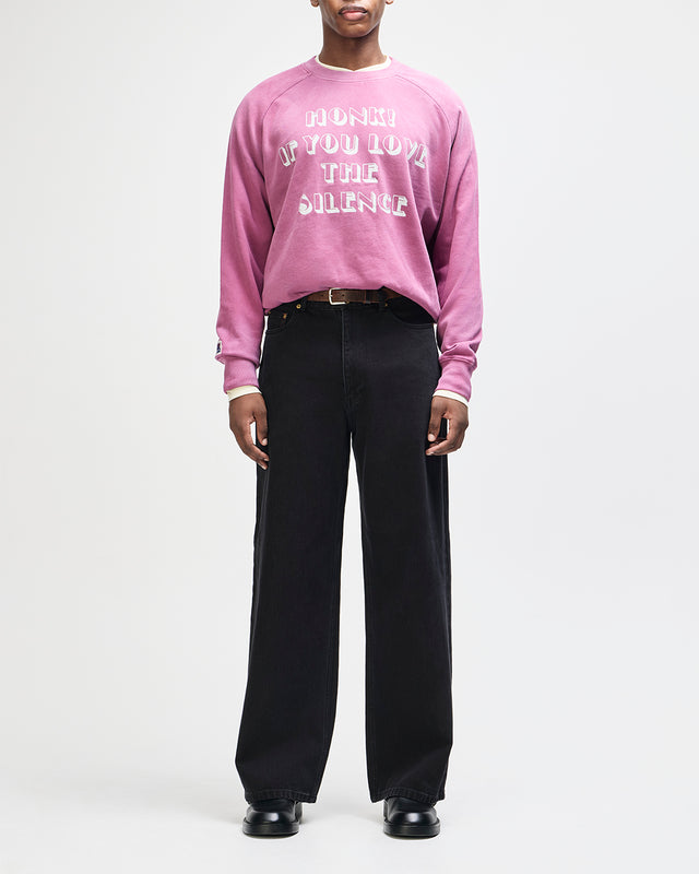 Honk! Crew Neck - Red Violet
