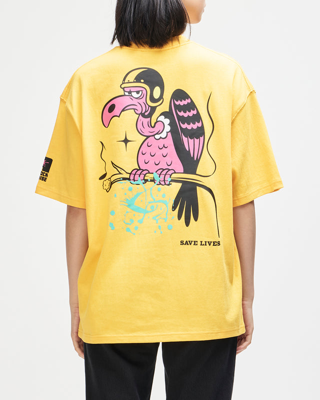 Turpentine Os Tee - Citrus Orange