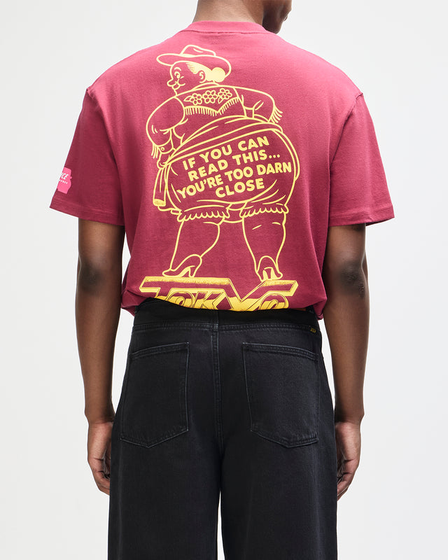 Bloomers Os Tee - Biking Red
