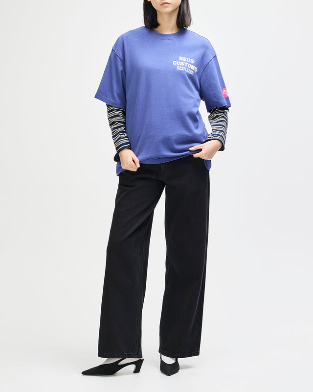 Bloomers Os Tee - Limoges Blue