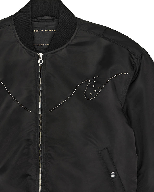 Cazadora bomber Sunset - Negra