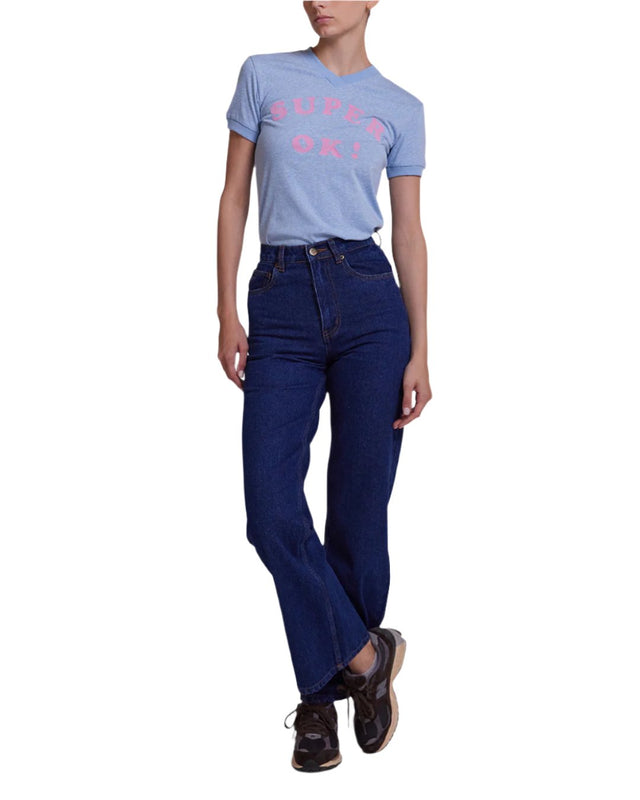 Faye Ringer Tee - Baby Blue