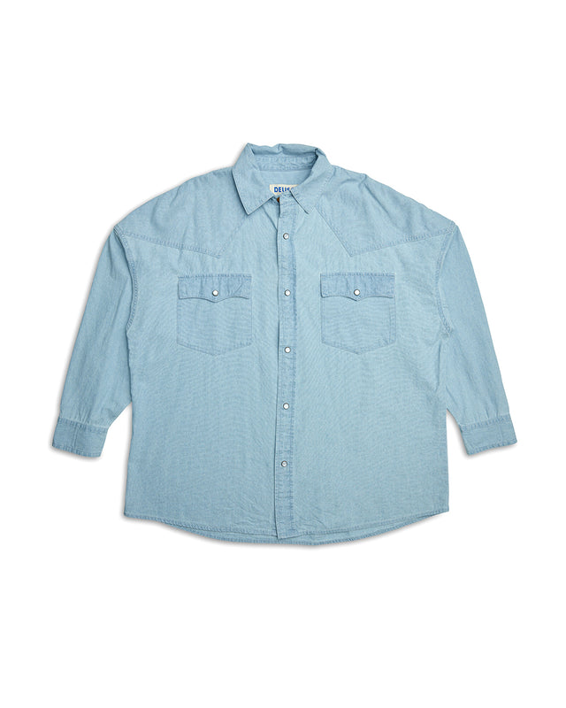Wenders Shirt - Light Wash Chambray