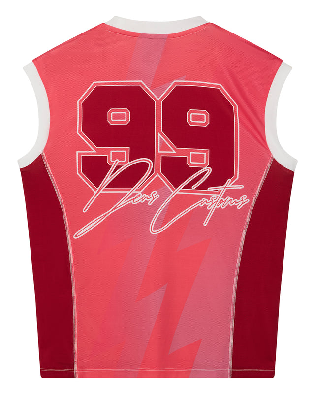 Project Mayhem Moto Tank - Cherry