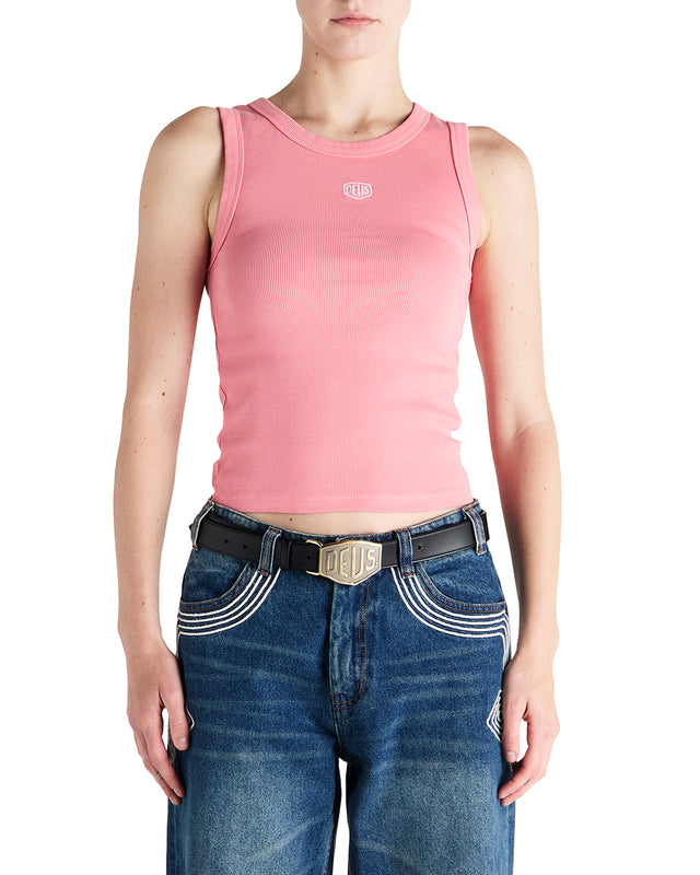 Shield Tank - Mauve Glow