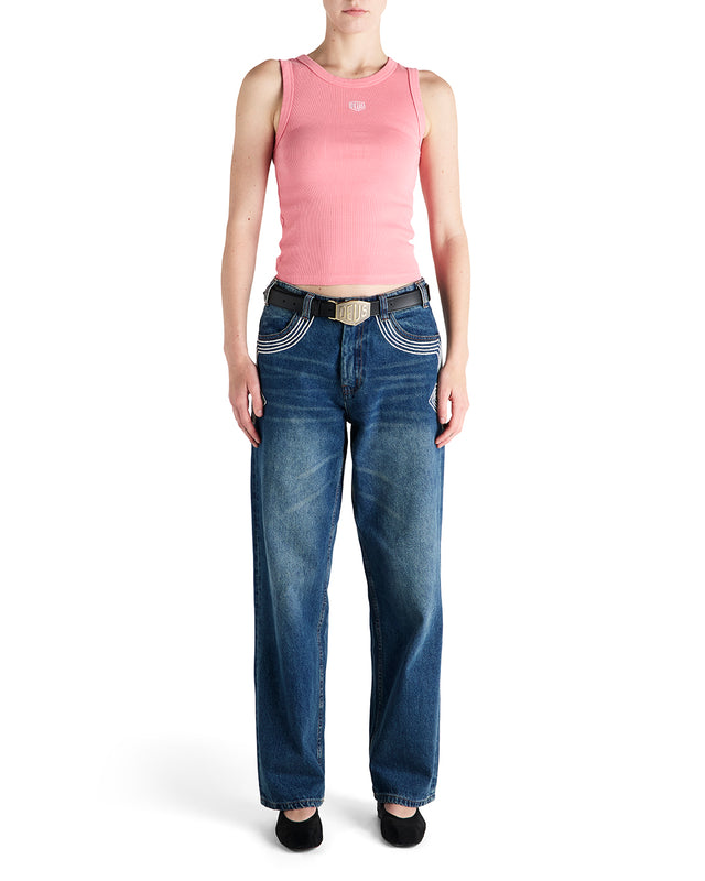Shield Tank - Mauve Glow