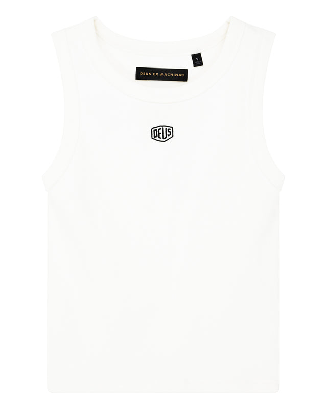 Shield Tank - Vintage White