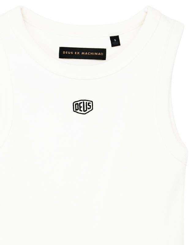 Shield Tank - Vintage White