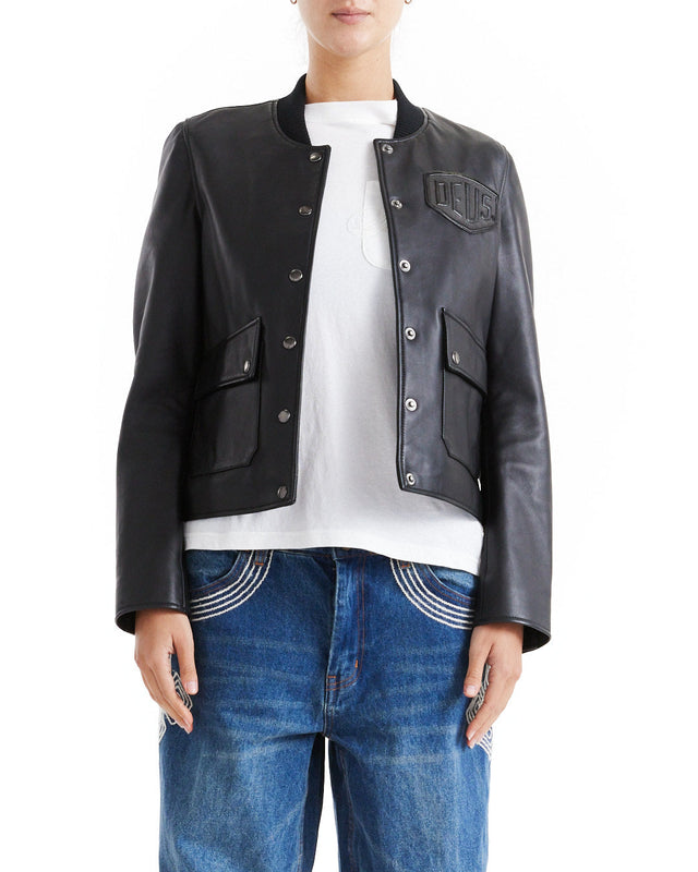 Norton Leather Jacket - Black