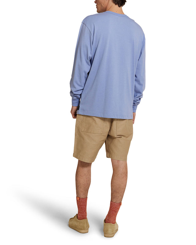 Camiseta Docker de manga larga de cordura - Azul eterno