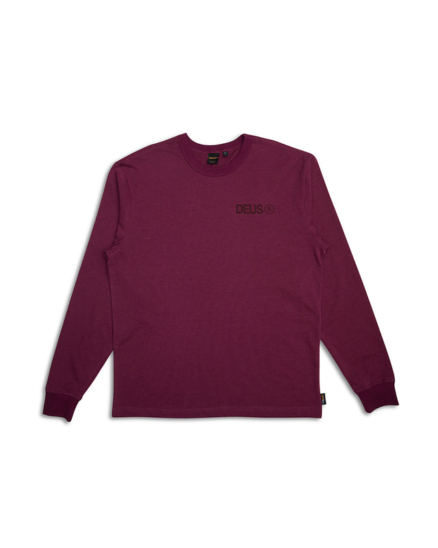 Beams Ls Cordura Tee - Rhodo