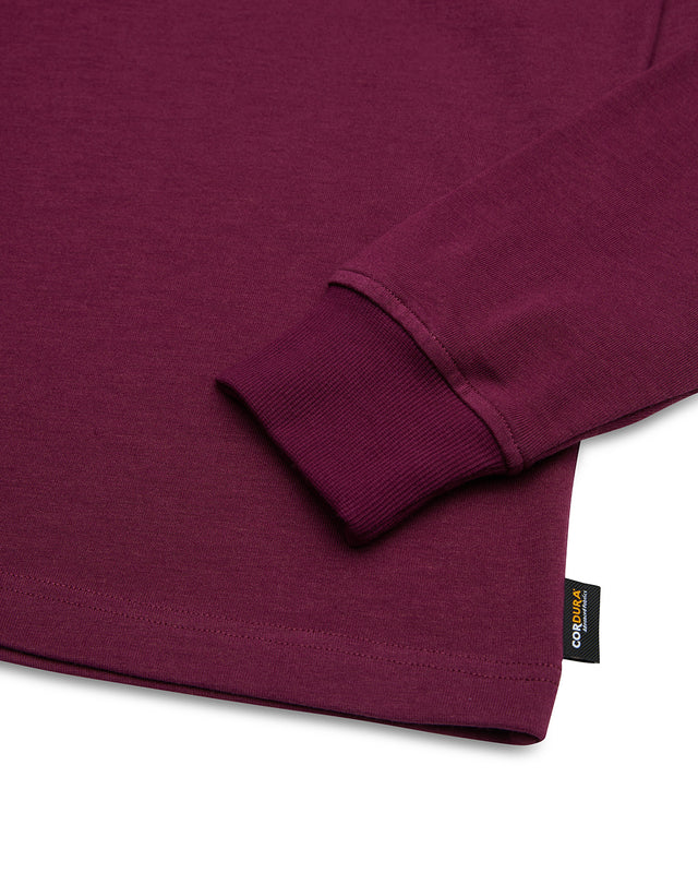 Beams Ls Cordura Tee - Rhodo