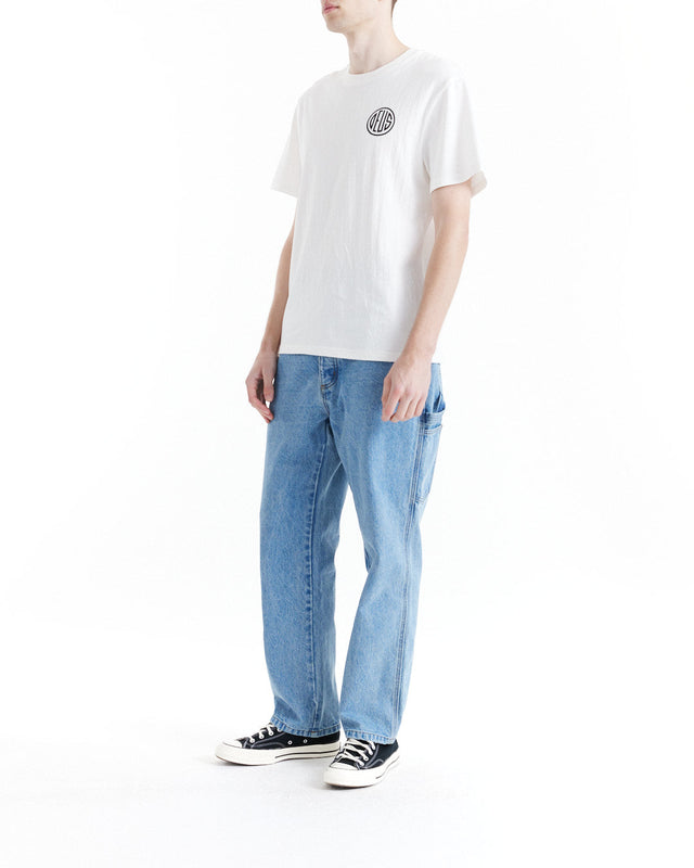 Pill Logo Tee - Vintage White
