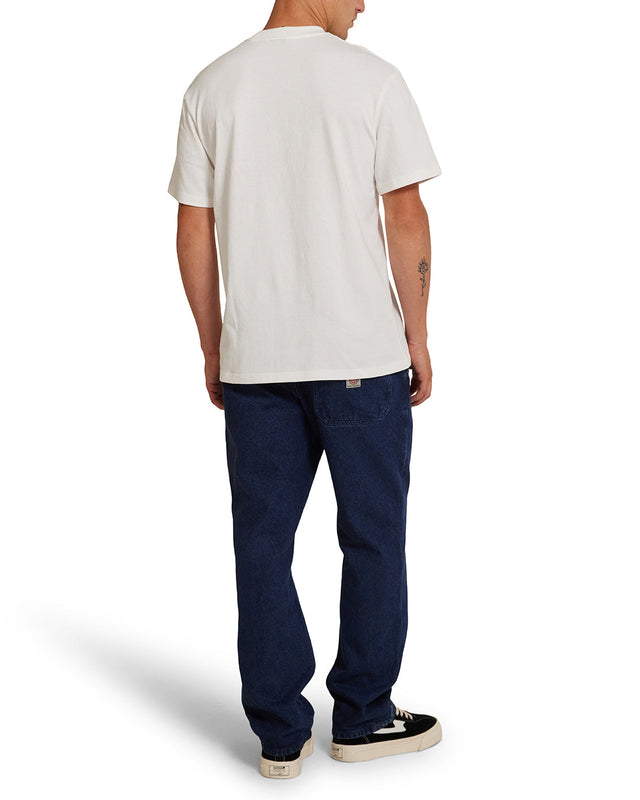 Camiseta Big Wave - Blanco Vintage