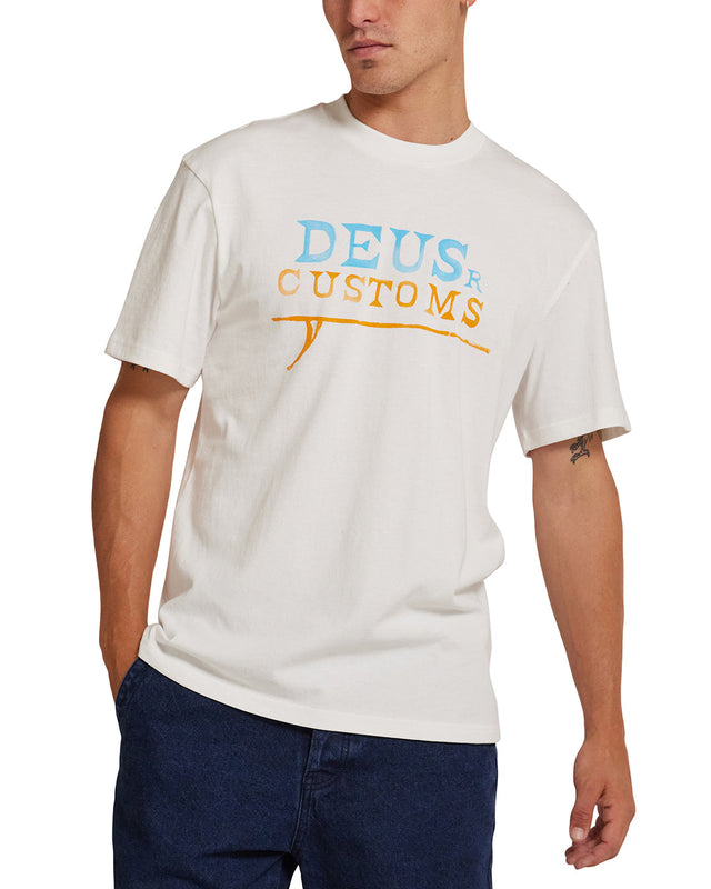 Big Wave Tee - Vintage White