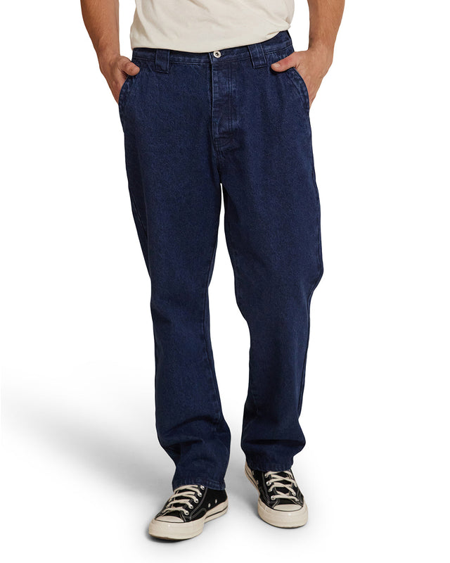 "Hank Denim Pant - Rinse Wash
