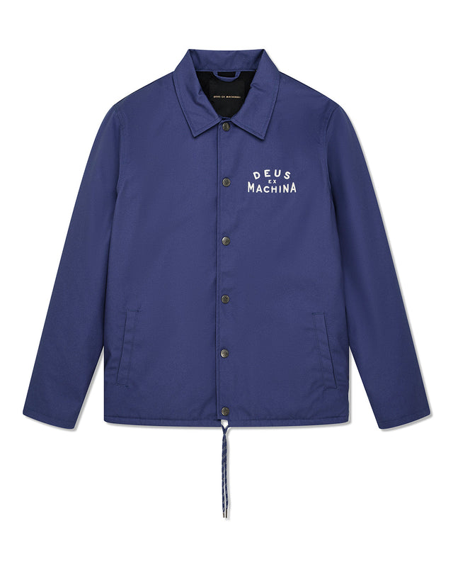 Chaqueta de taller tipo entrenador - Azul mecánico