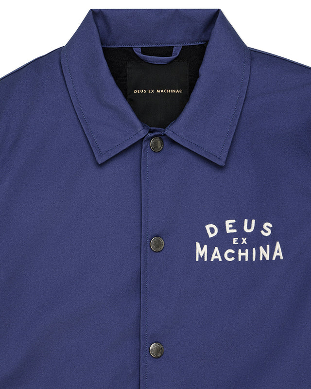 Chaqueta de taller tipo entrenador - Azul mecánico