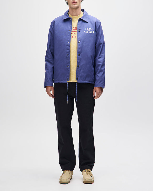 Chaqueta de taller tipo entrenador - Azul mecánico