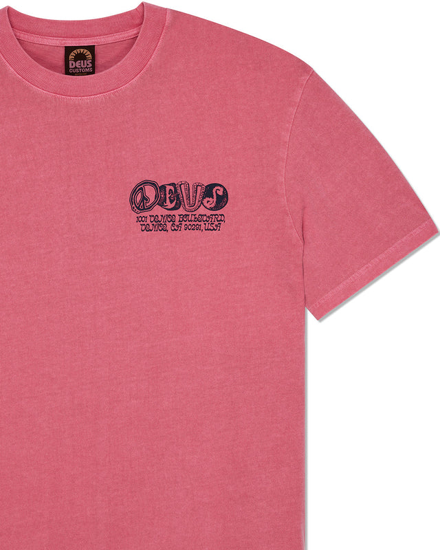 Camiseta Laberinto - Frambuesa