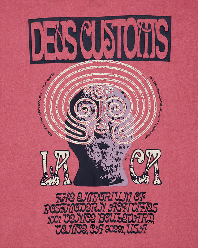 Camiseta Laberinto - Frambuesa