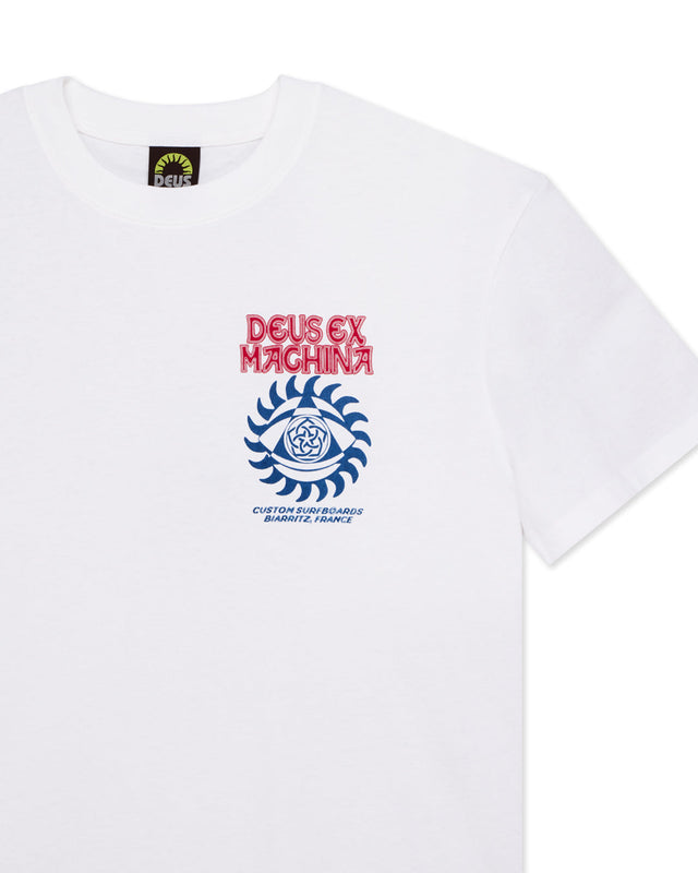 Camiseta Crank - Blanco Vintage