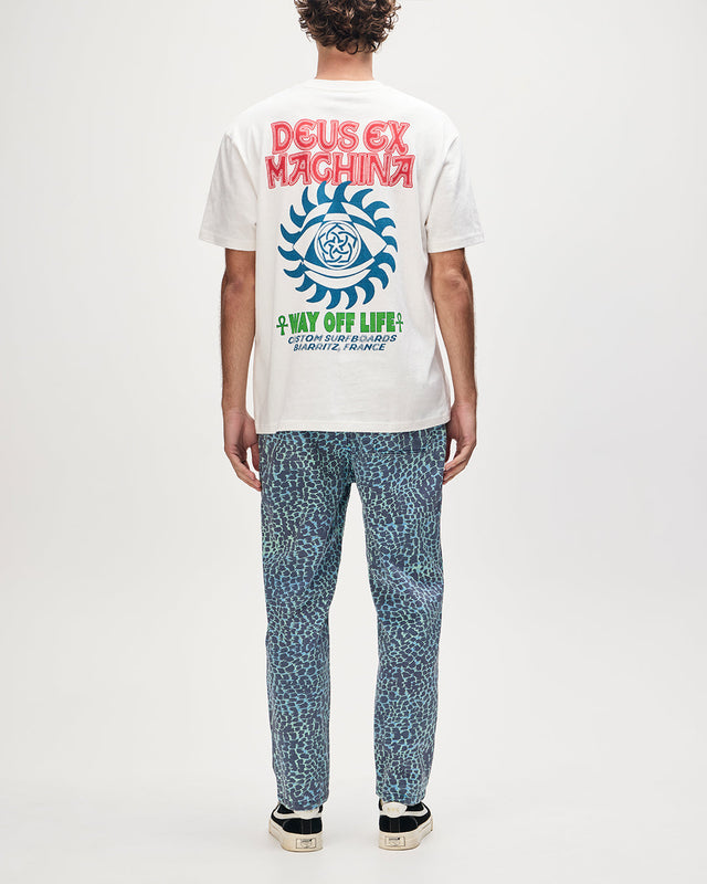 Camiseta Crank - Blanco Vintage