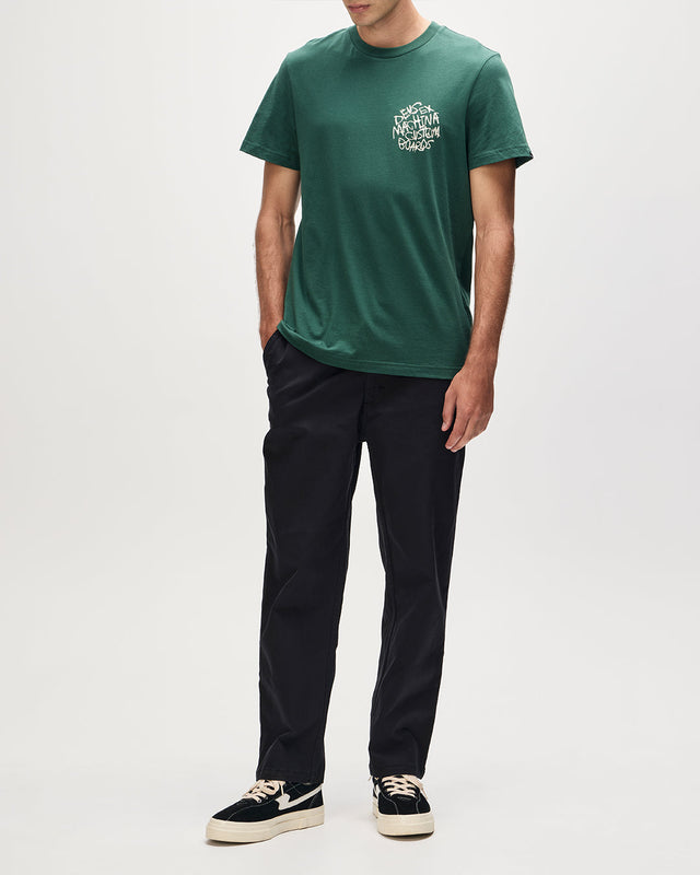 Camiseta Scrambler - Verde cazador