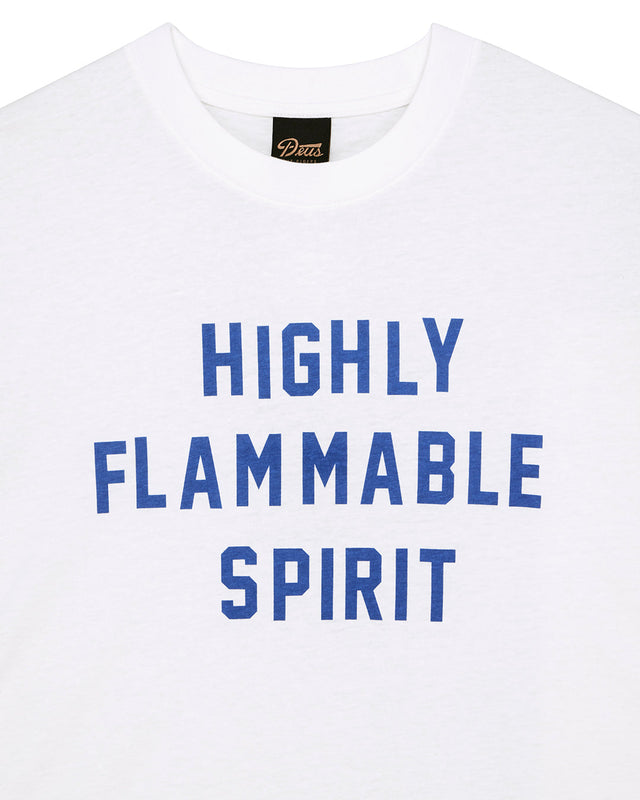 Camiseta inflamable - Blanco sucio
