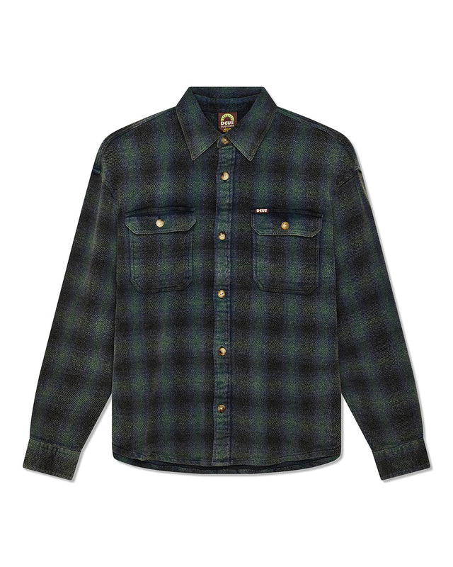 too-busy-to-work-check-shirt-black-check
