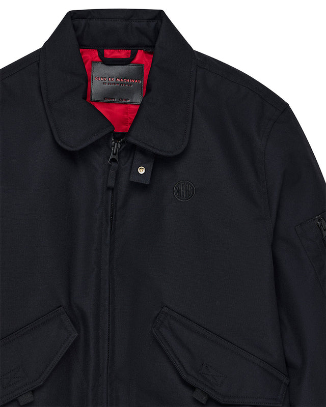 In Benzin Flight Jacket - Black