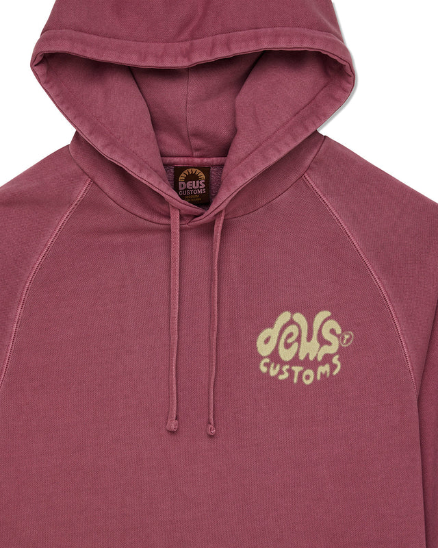 Sudadera con capucha Debris Reverse - Rosa seca