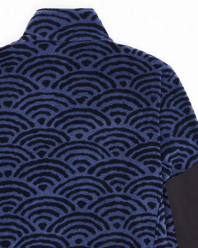 Nihon Zip Fleece - Navy